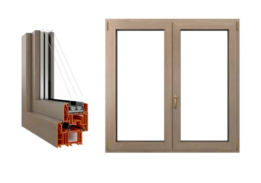 Veka Softline 82-front-i-przekroj